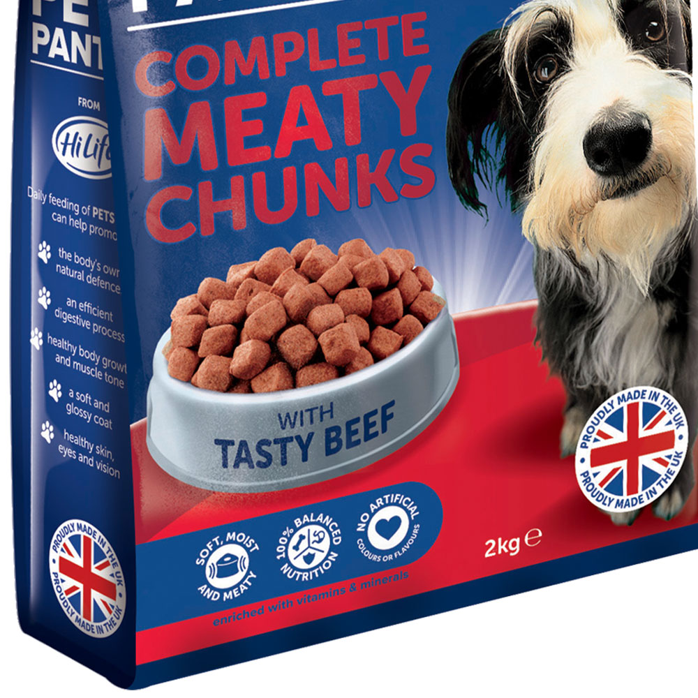 Pets Pantry Complete Meaty Chunk Beef 2kg Image 4