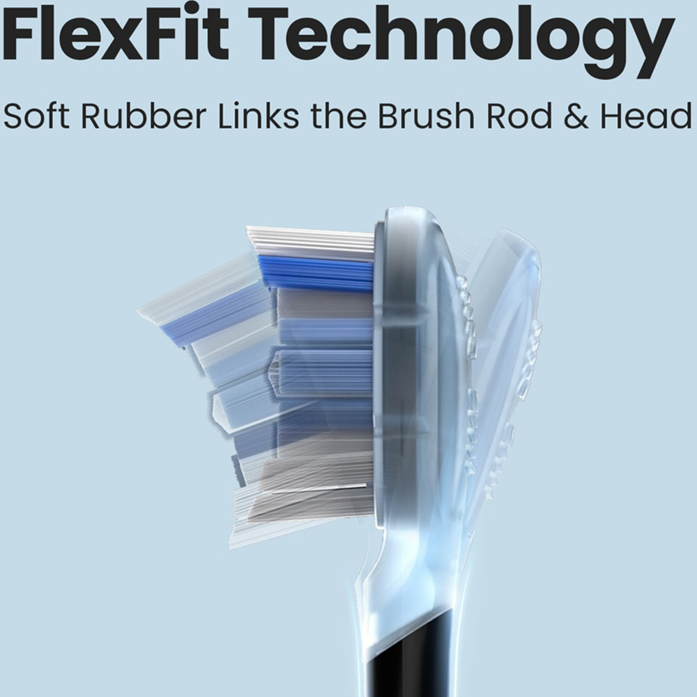 Oclean Ultra Clean White Brush Head 6 Pack Image 4