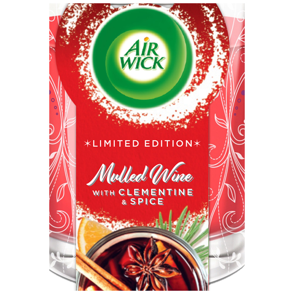 Air Wick Mulled Wine Scented Candle 105g Image 2