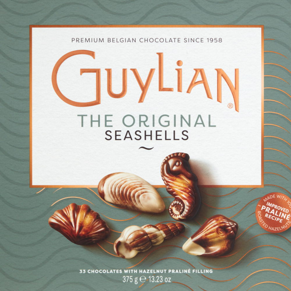 Guylian 33 The Original Seashells Chocolates 375g Image 1