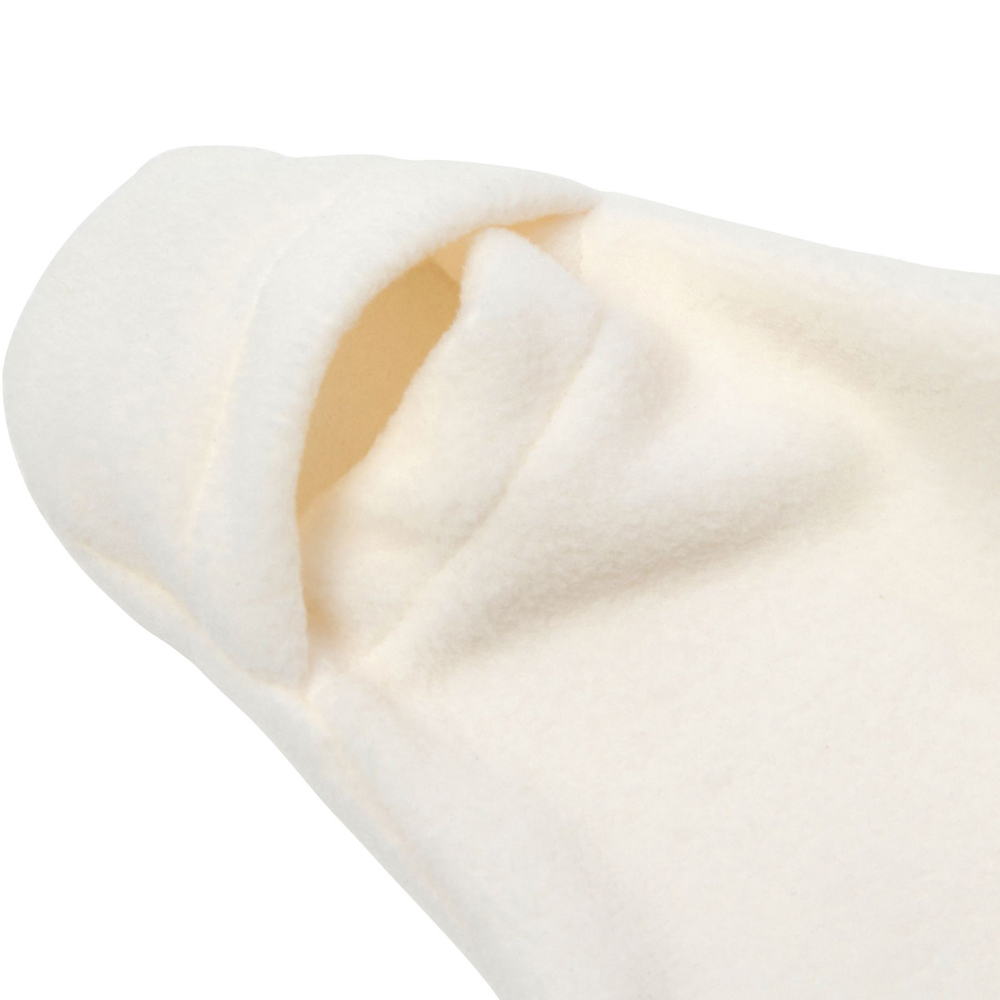 Clair de Lune Baby Cream Star Fleece Wrap Blanket Image 3