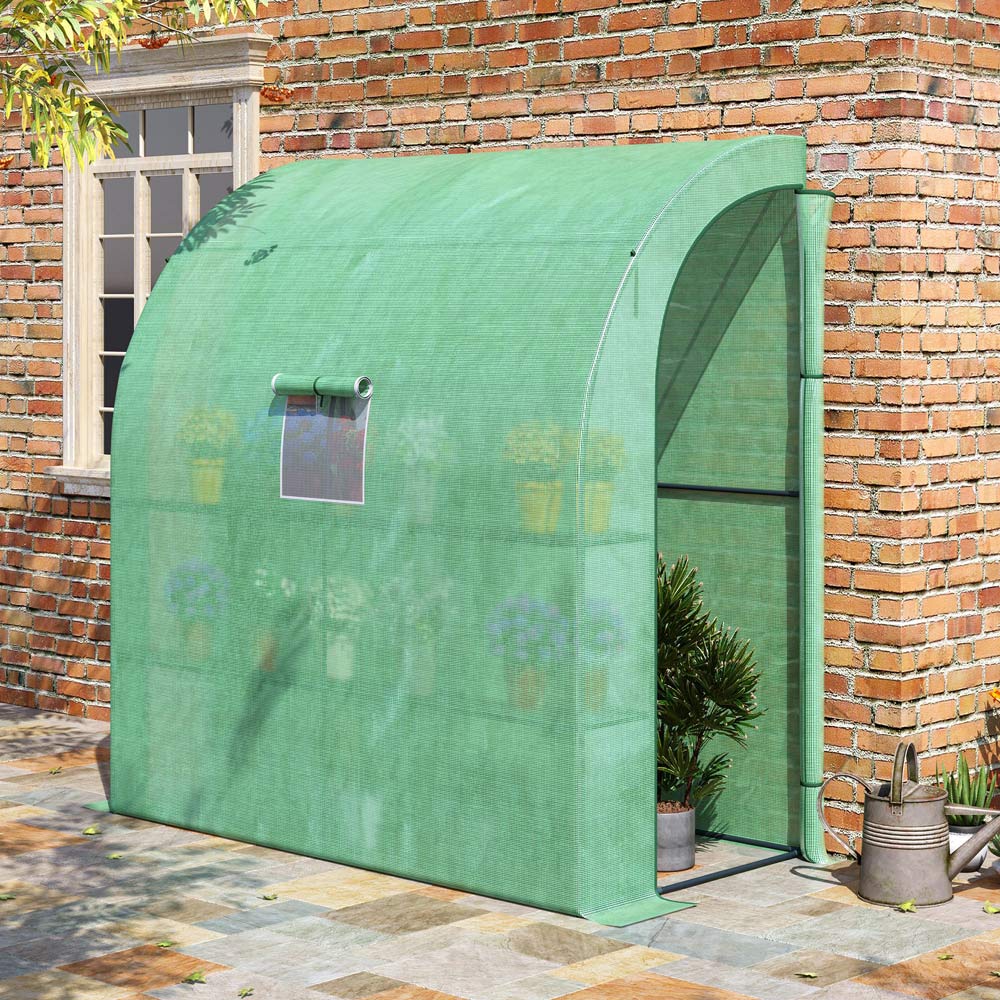 Outsunny Green 6.5 x 3.2ft Greenhouse Image 2