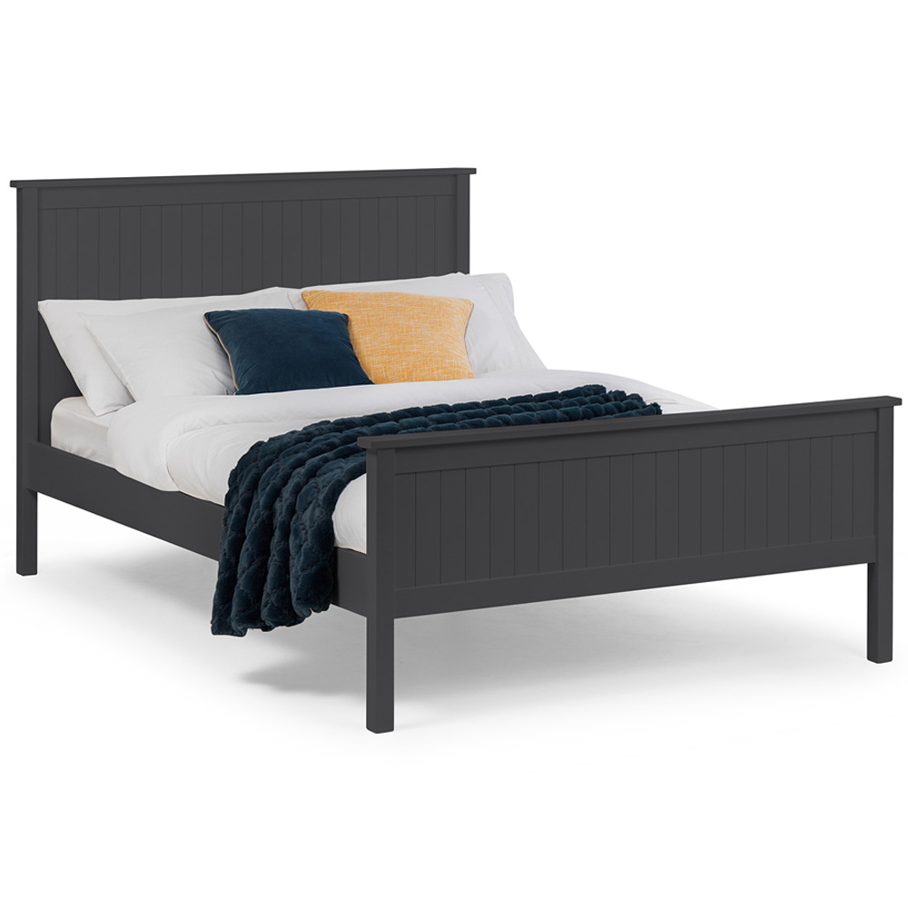 Julian Bowen Maine Double Anthracite Bed Image 3