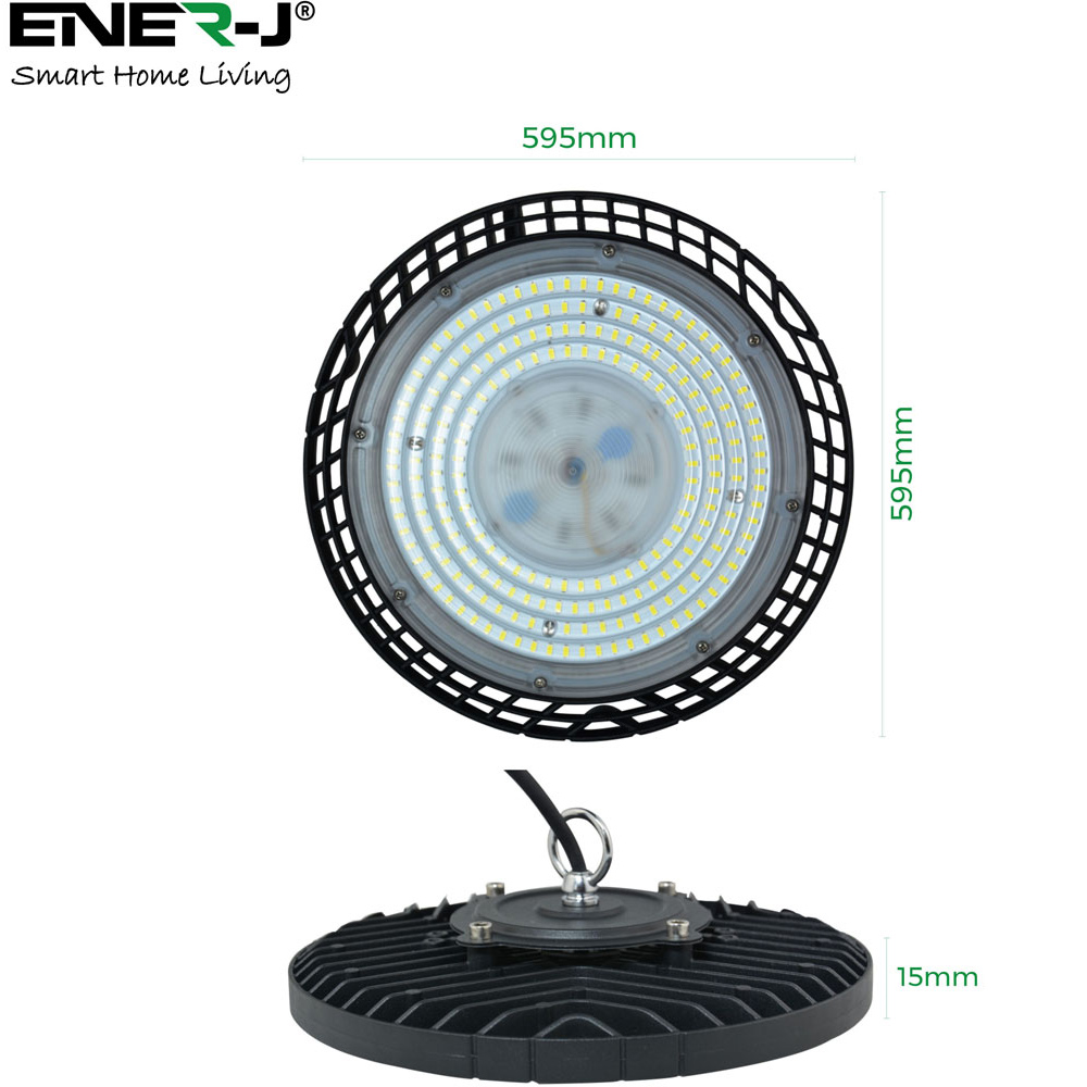 ENER-J 100W 6000K UFO LED High Bay Image 6