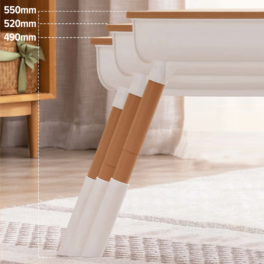 Liberty House Toys Scandi Height Adjustable Kids Table and Chair Set Image 8