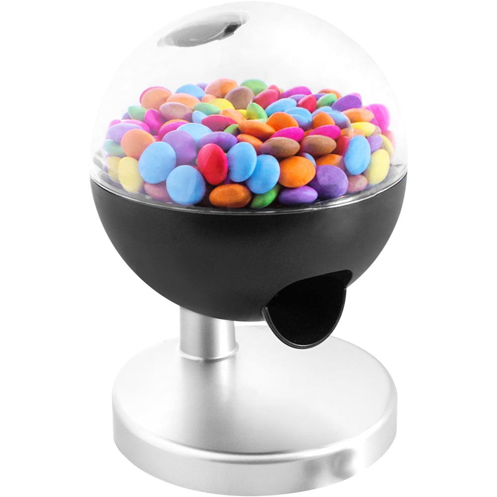 Global Gizmos Mini Black Touch Activated Candy Dispenser Image 1