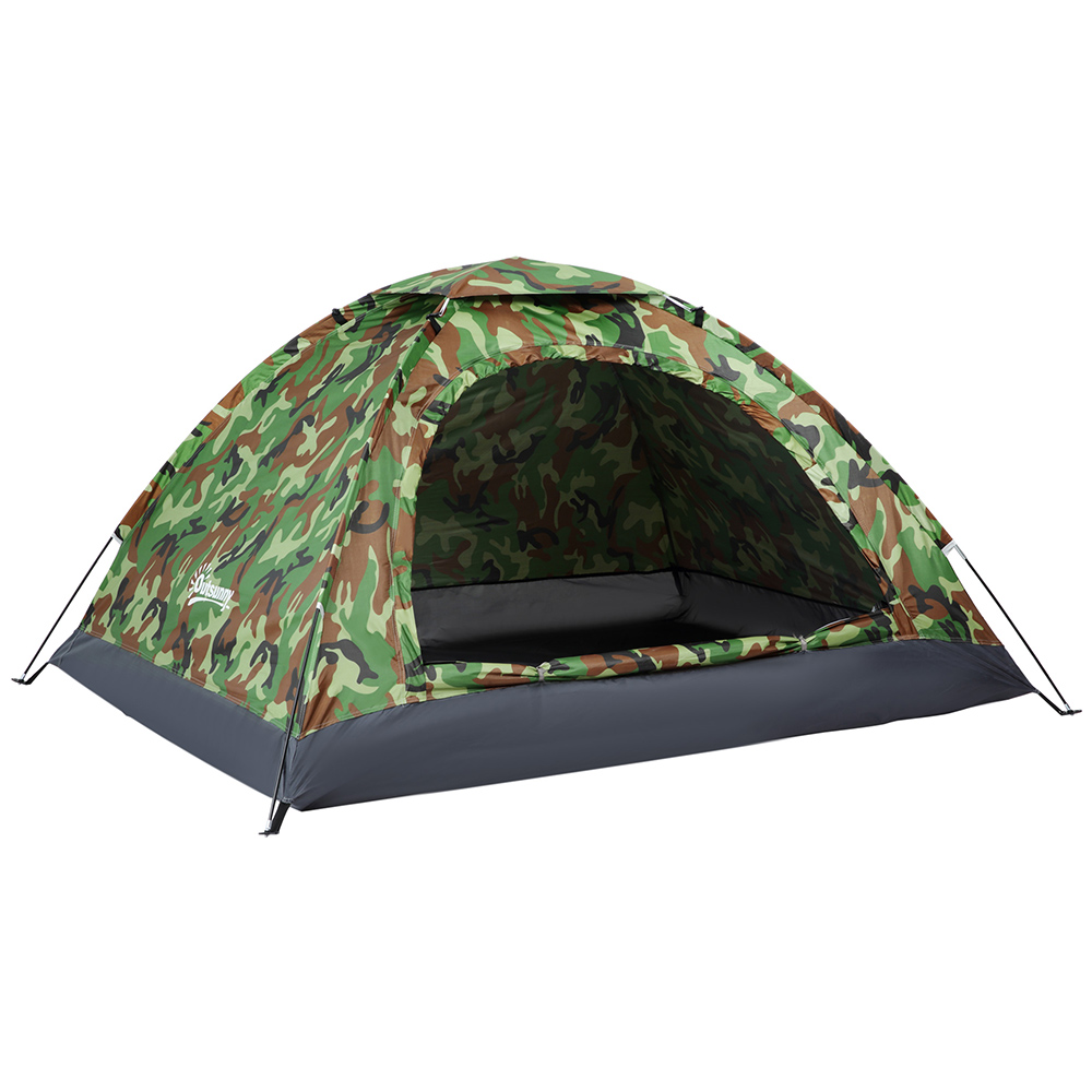 Outsunny Camping Tent 206 x 152 x 110cm Image 1
