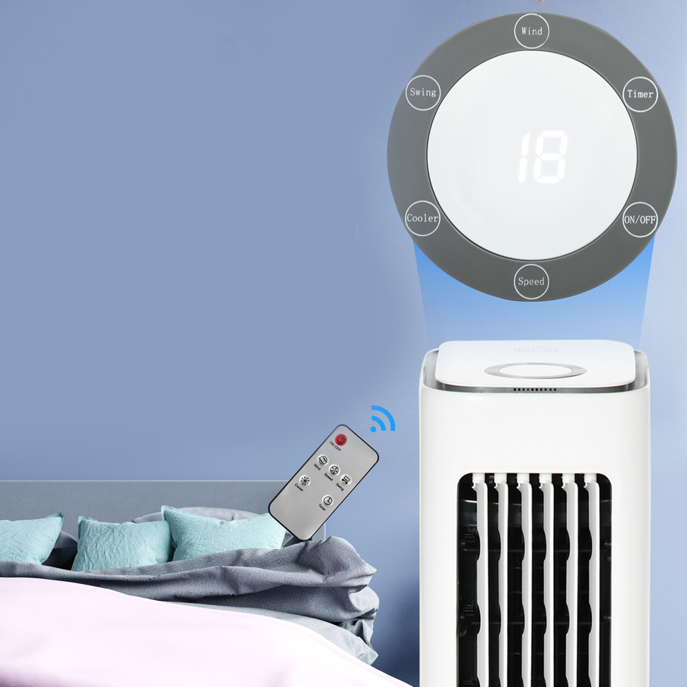 HOMCOM White Evaporative Cooler 5L Image 4