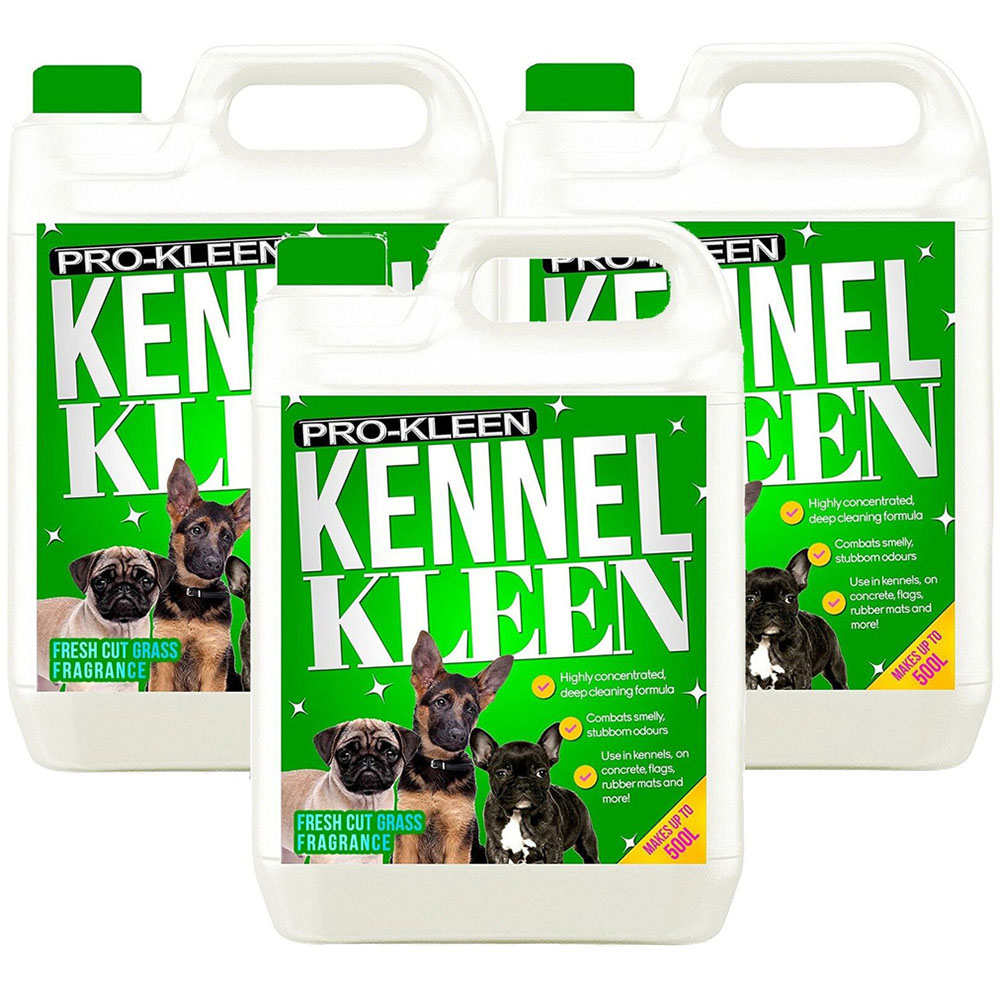 Pro-Kleen Fresh Cut Grass Fragrance Kennel Kleen Cleaner 15L Image 1