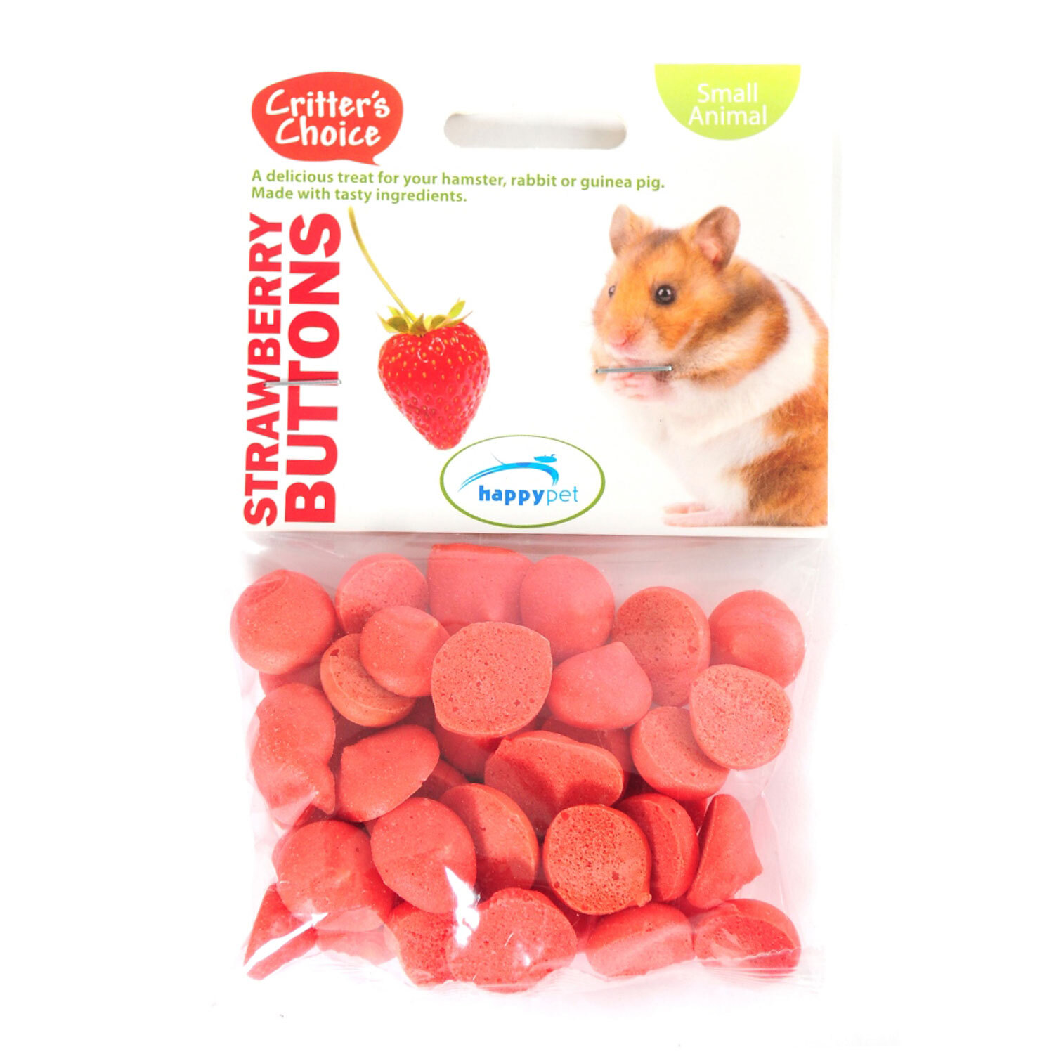 Strawberry Buttons 40g Image