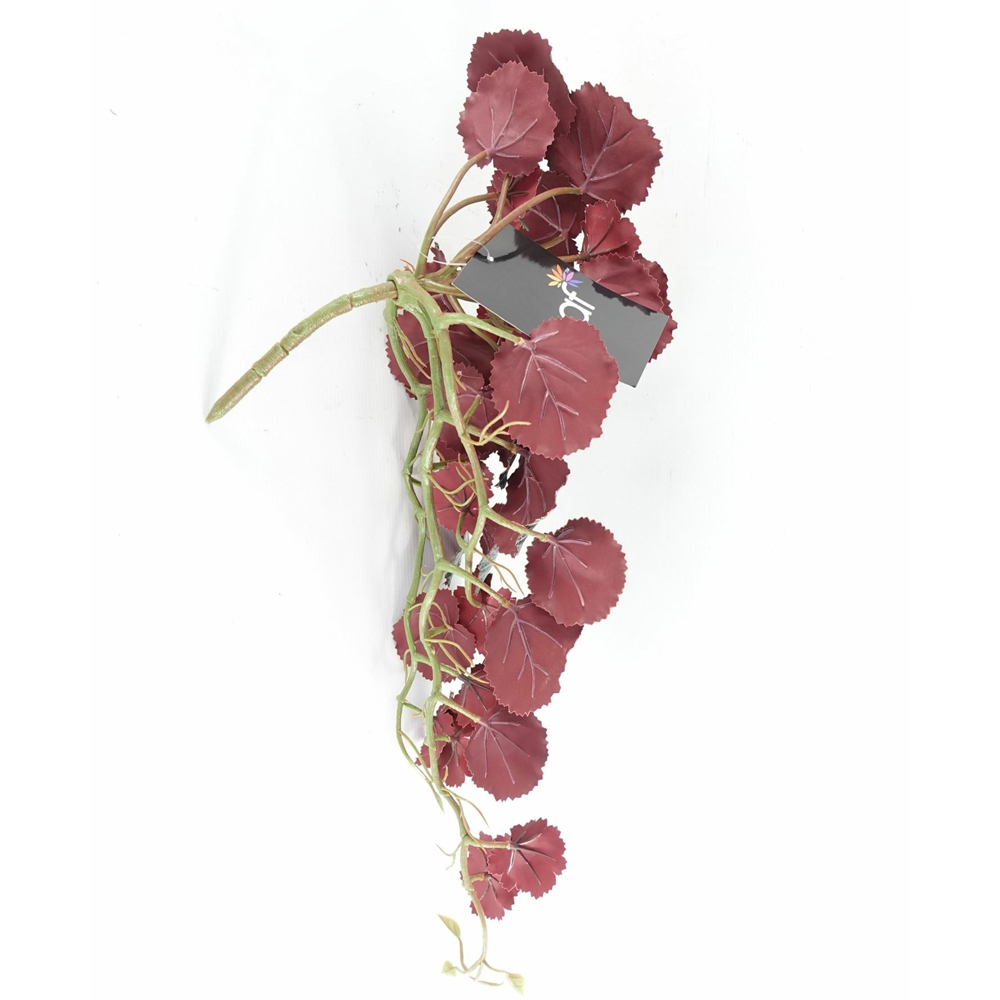 Leaf Artificial Trailing Begonia Artificial Plant 50cm Image 3