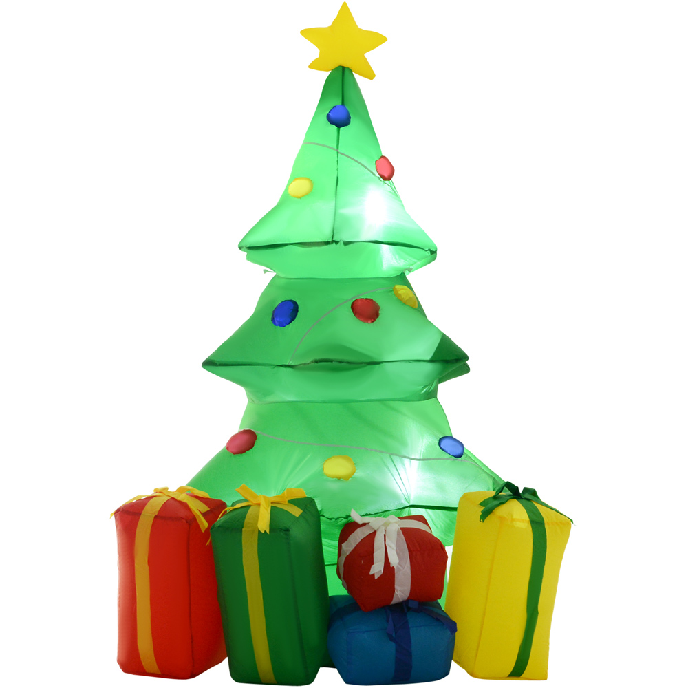 Everglow Green Inflatable Christmas Tree with LED 4.9ft Image 2
