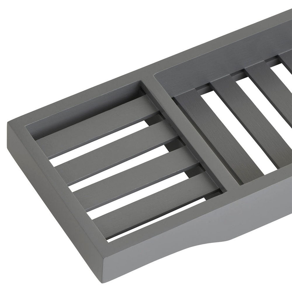 Wilko Grey Bath Bridge Wilko