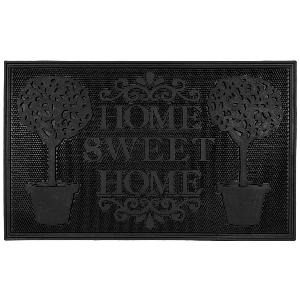 JVL Home Sweet Home Scraper Doormat 45 x 75cm Image 1