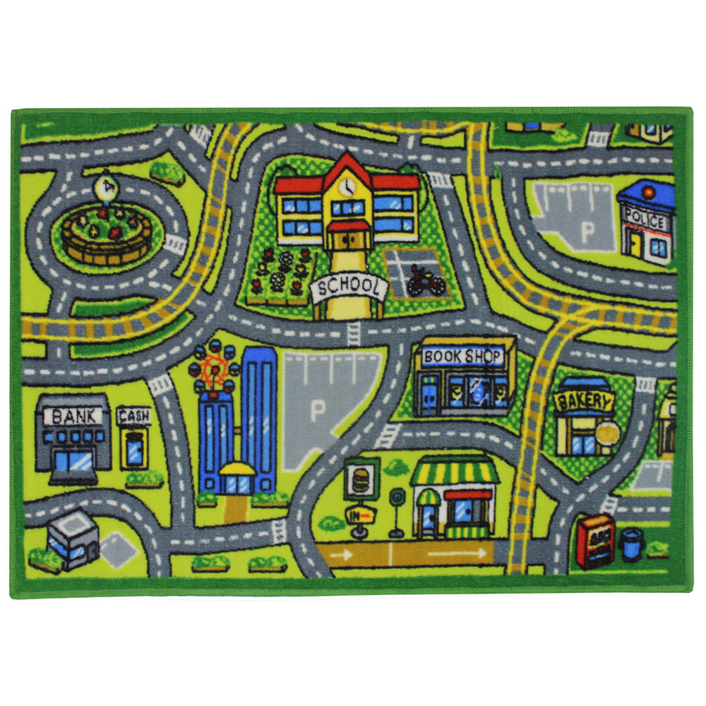 JVL Kids Map Playmat 80 x 110cm Image 1