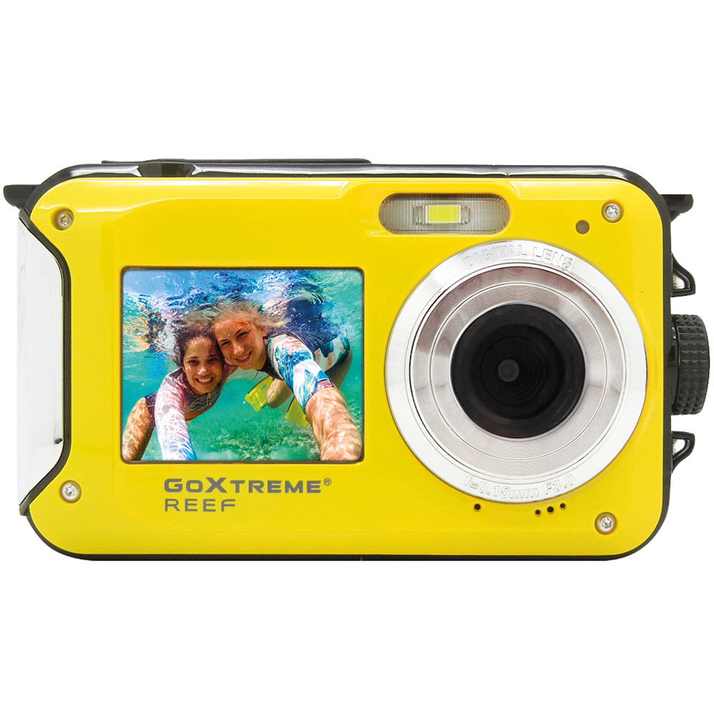 Easypix GoXtreme Yellow Dual Screen Waterproof Reef Camera Image 2