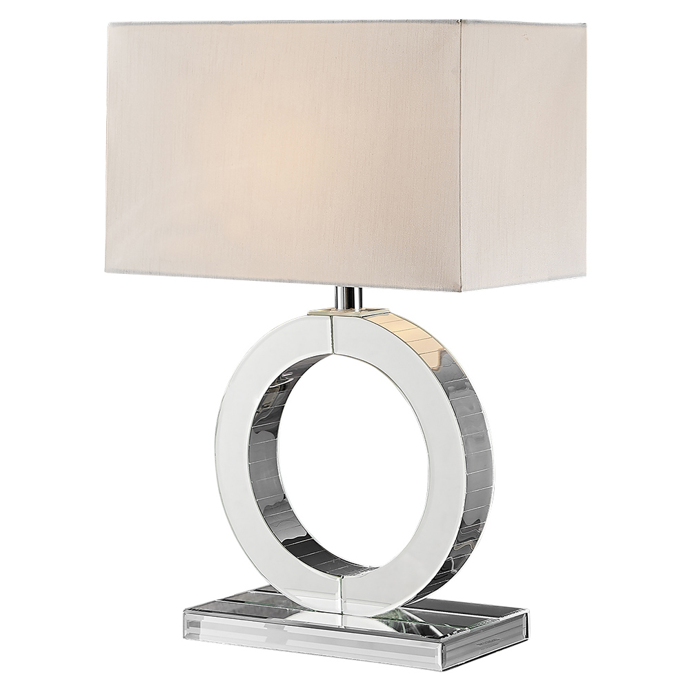 Furniturebox Cleo White Table Lamp Image 1