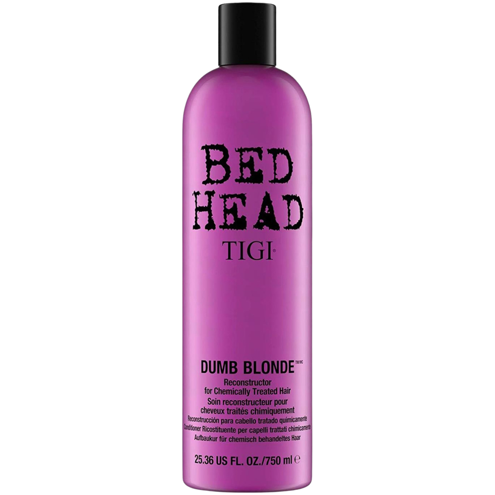 TIGI Bed Head Dumb Blonde Damaged Blonde Hair Conditioner 750ml 3 Pack Image 5