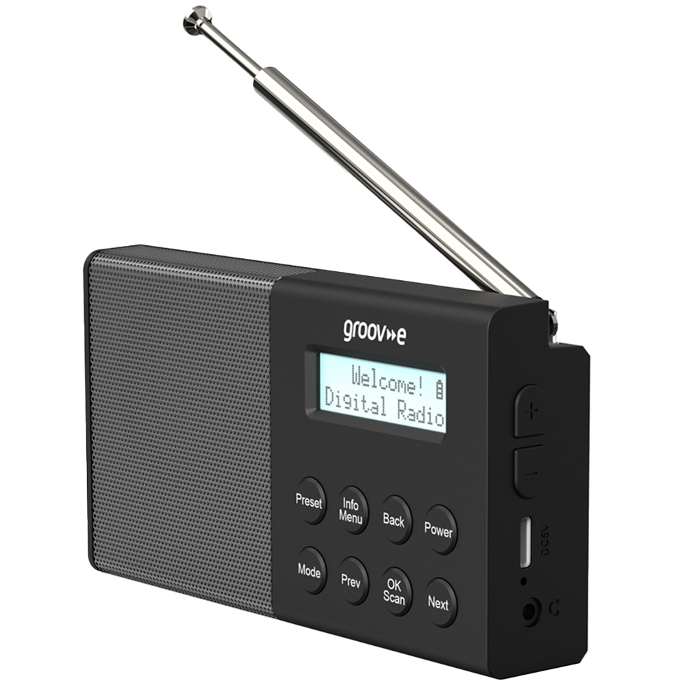 Groov-e Geneva Portable DAB and FM Digital Radio Image 4
