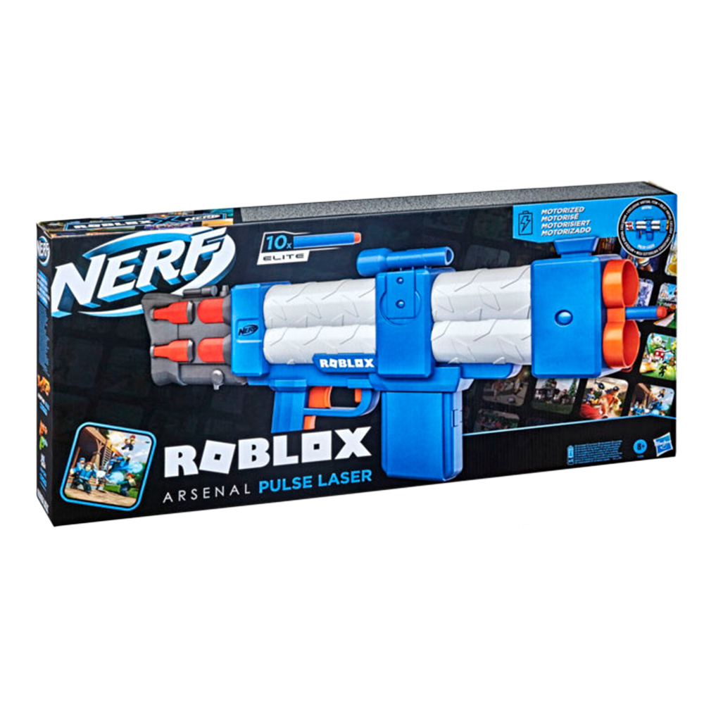 Hasbro Nerf Roblox Arsenal Pulse Laser Blaster with 10 Darts Image 5