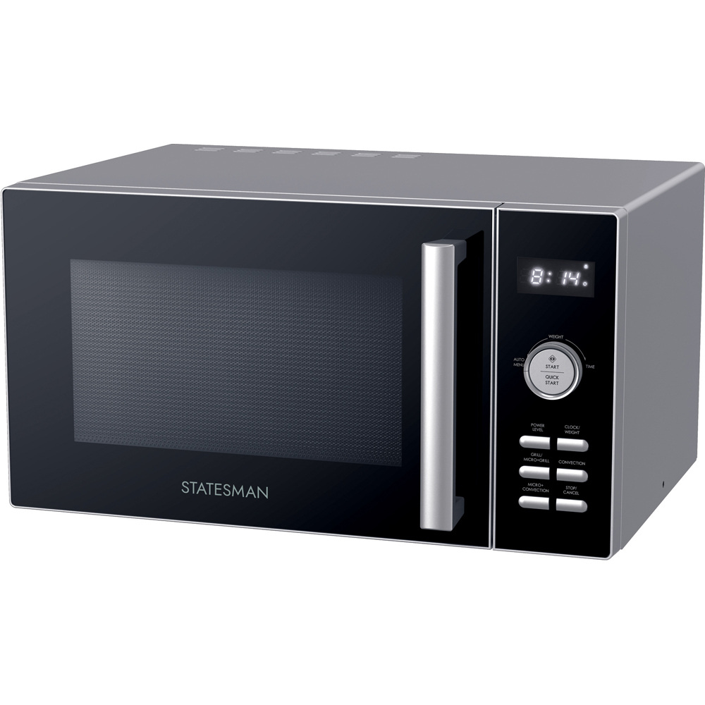 Statesman Silver 30L Digital Combination Microwave 900W Image 1