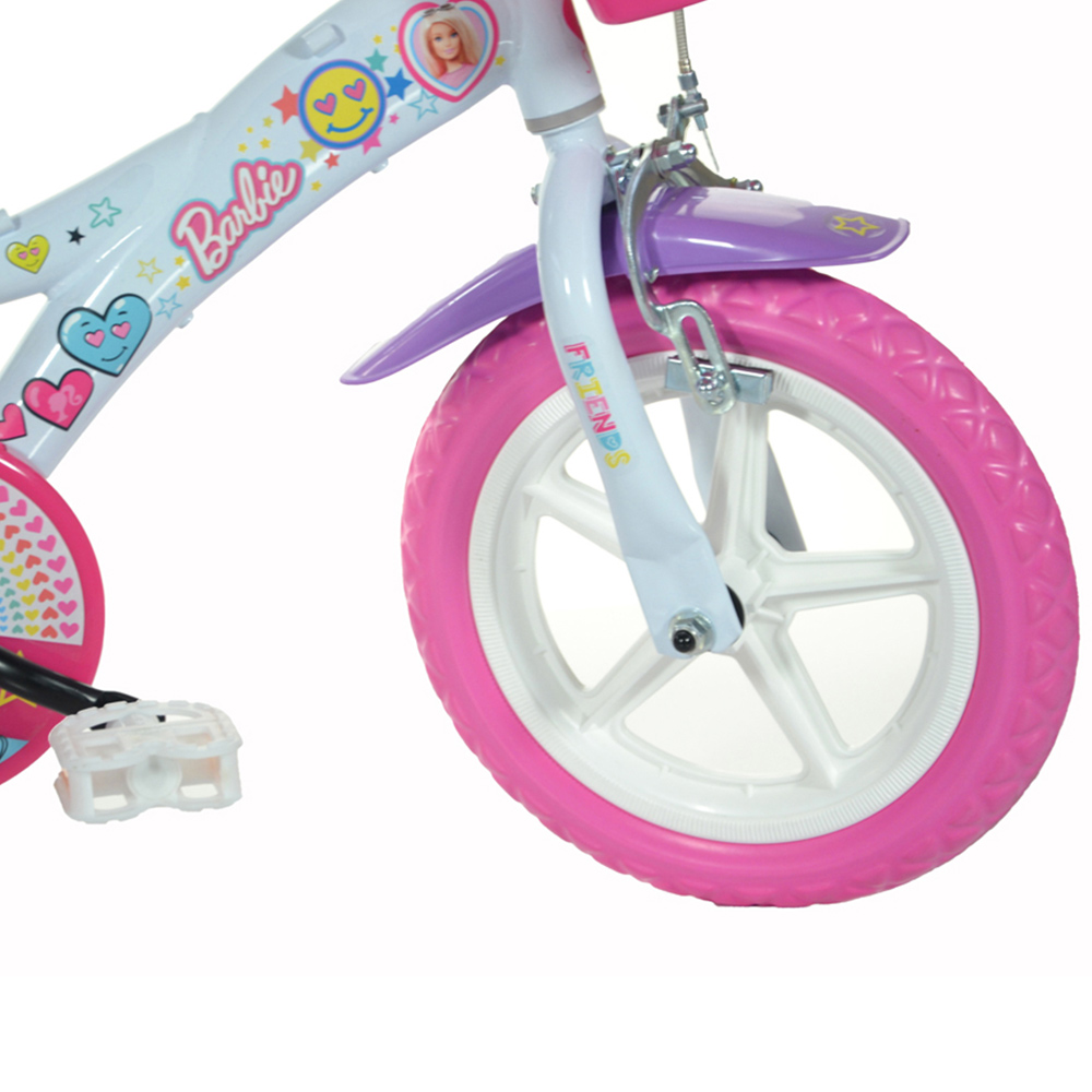 Pink barbie best sale bike