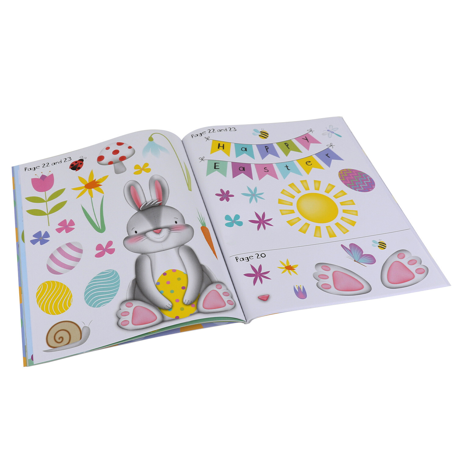 Easter Activity Book with Stickers Image 4