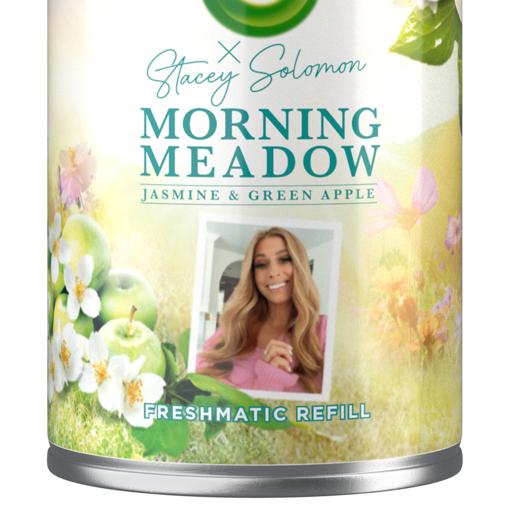 Air Wick x Stacey Solomon Morning Meadow Freshmatic Single Refill 250ml Image 3