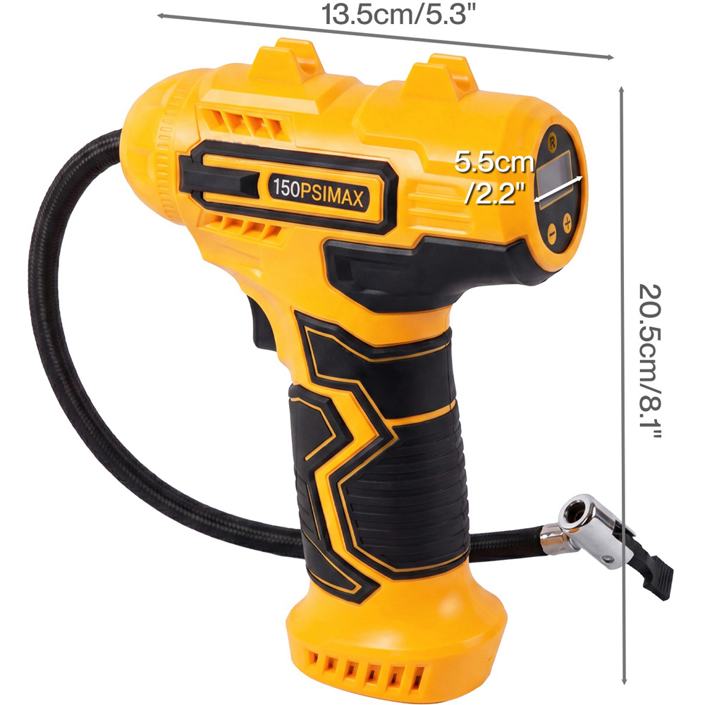 Traderight 150 PSI Portable Cordless Car Tyre Inflator and Air Compressor Image 9