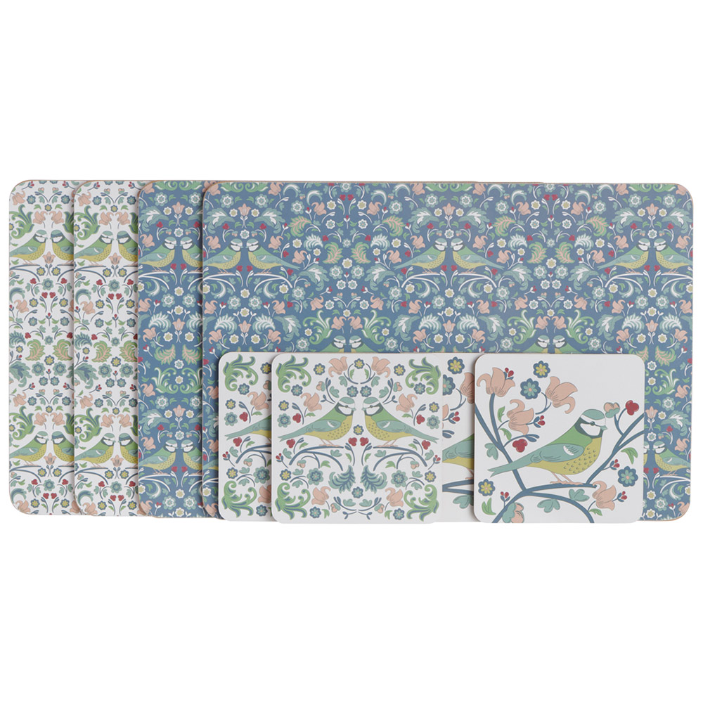 Wilko 8 Pack Fond Memories Placemats and Coasters Wilko