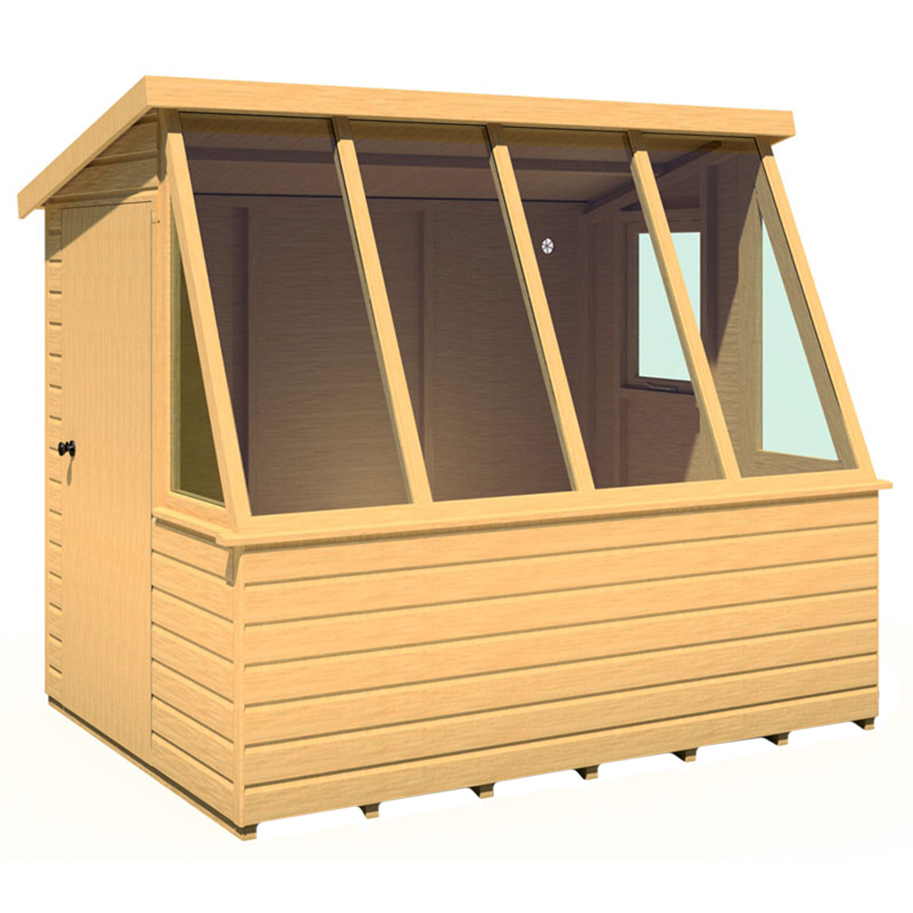 Shire 8 x 6ft Style A Shiplap Potting Shed Image 1