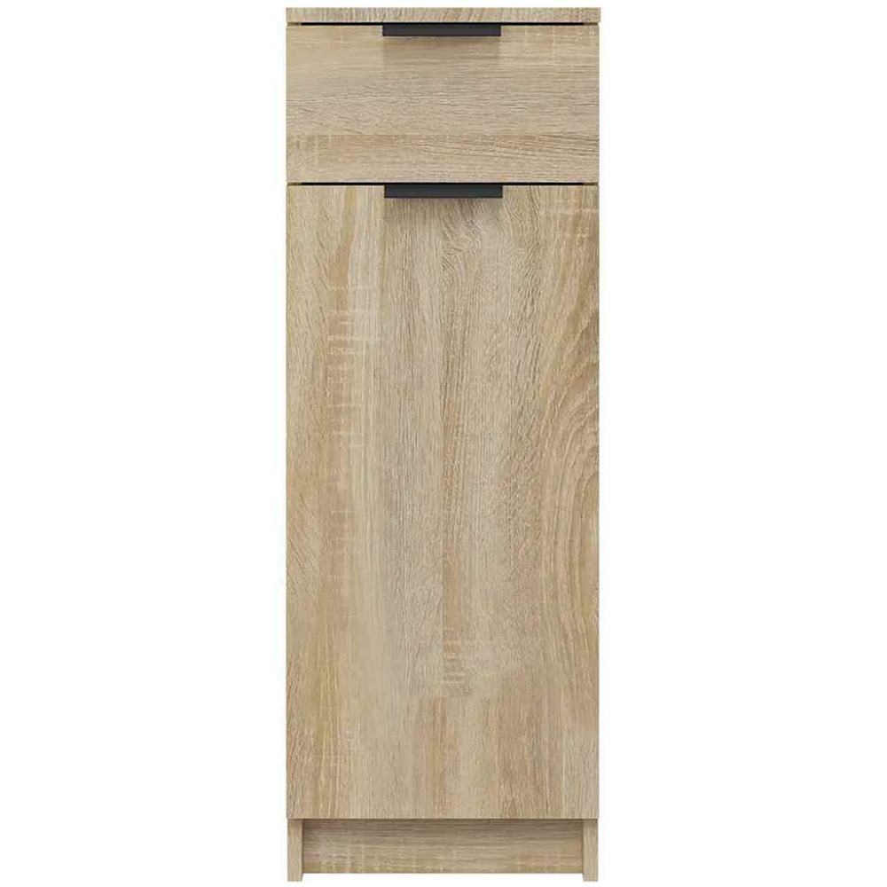vidaXL Single Door Single Drawer Bathroom Cabinet Image 5