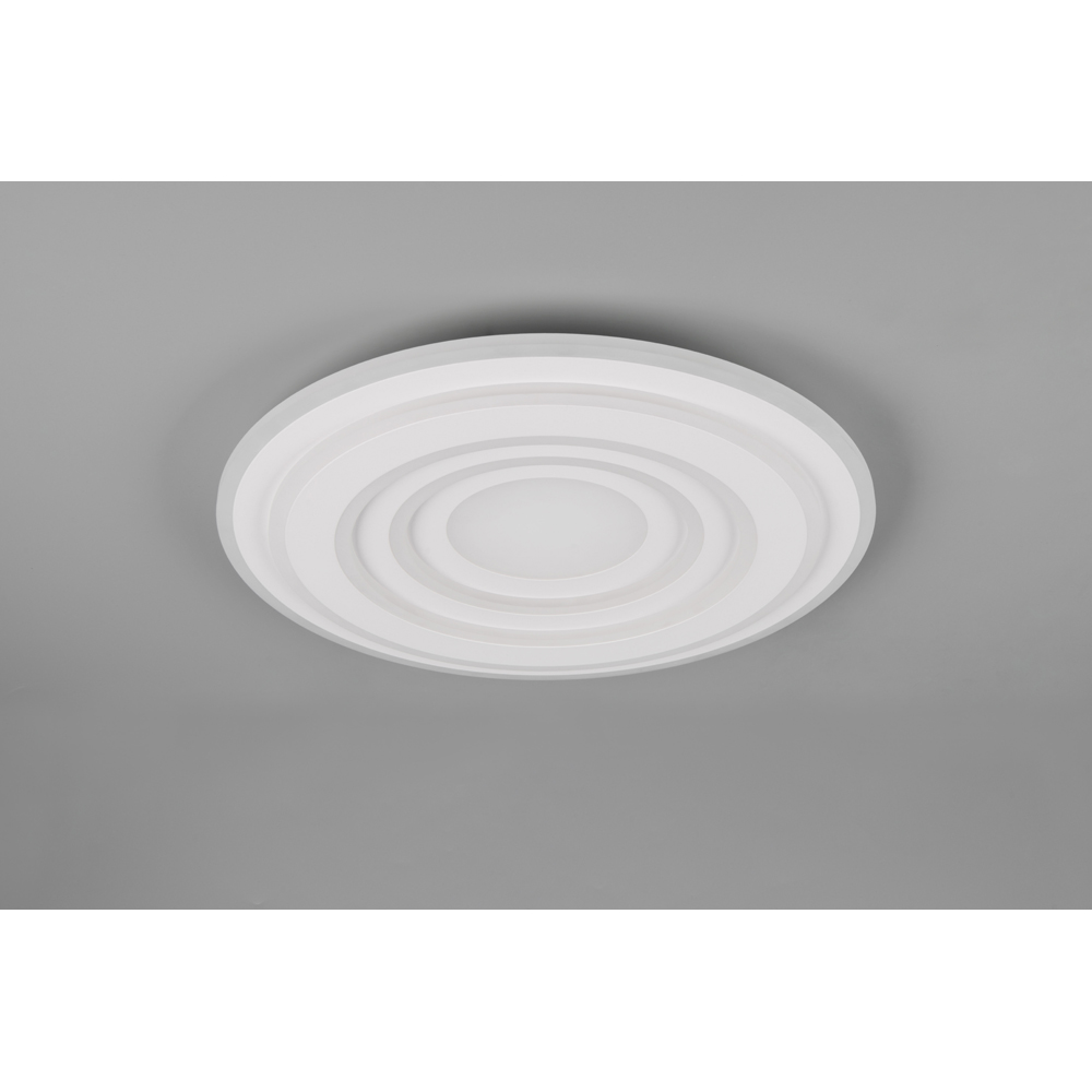 TRIO Costa White Matt Integrated LED Ceiling Light Image 6