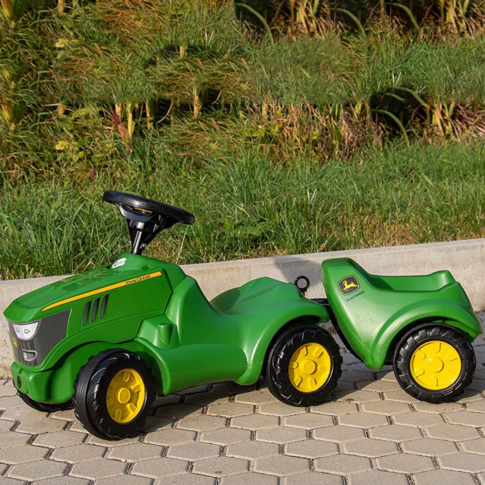 Robbie Toys John Deere 6150R Mini Tractor and Trailer Image 2