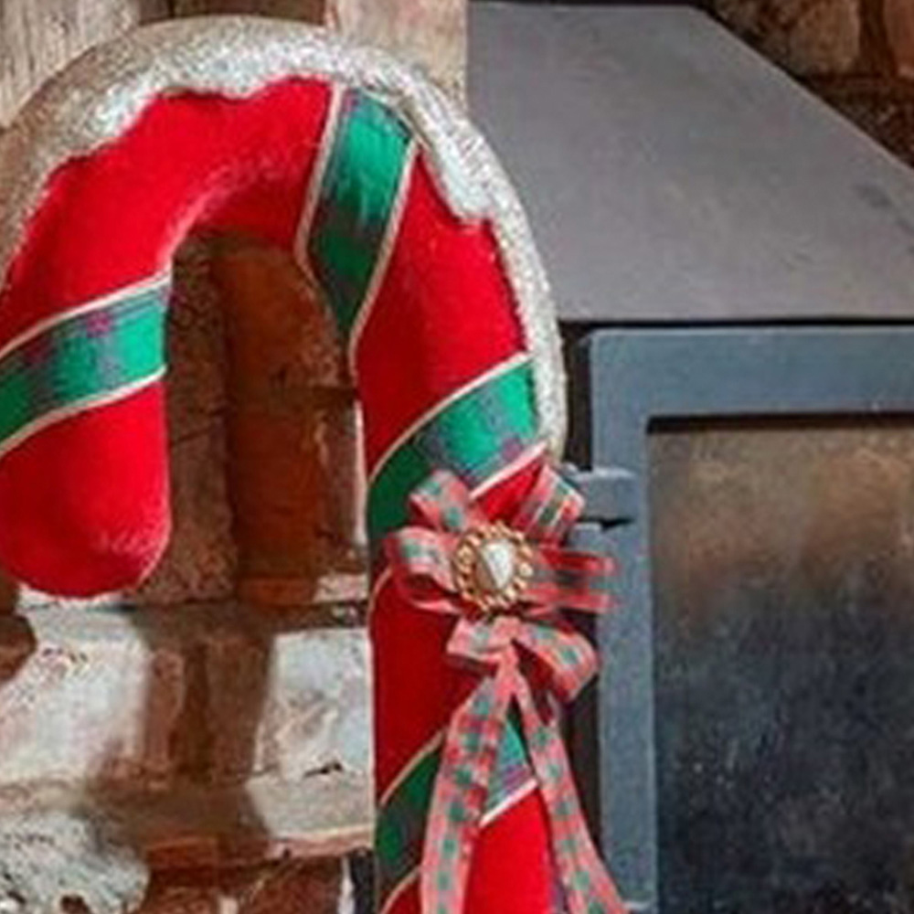 Marco Paul Red Candy Cane Ornament Image 2