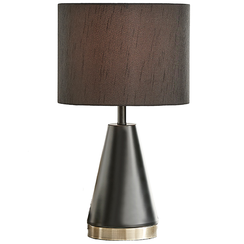 Furniturebox Willow Black and Gold Table Lamp Image 1