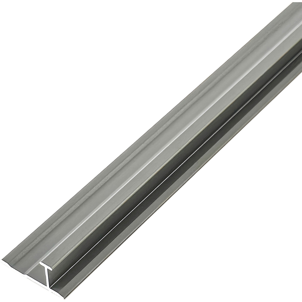 Britwall I-Bar Silver Aluminium Trims 3000mm Image 1