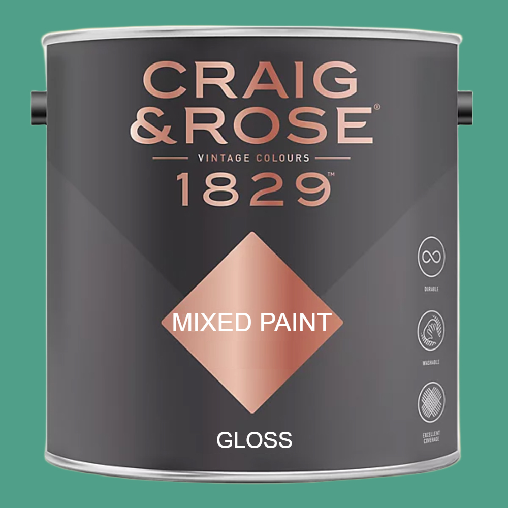 Craig & Rose 1829 Vintage Walls Wood and Metal Fleurie Gloss Mixed Paint 2.5L Image 2