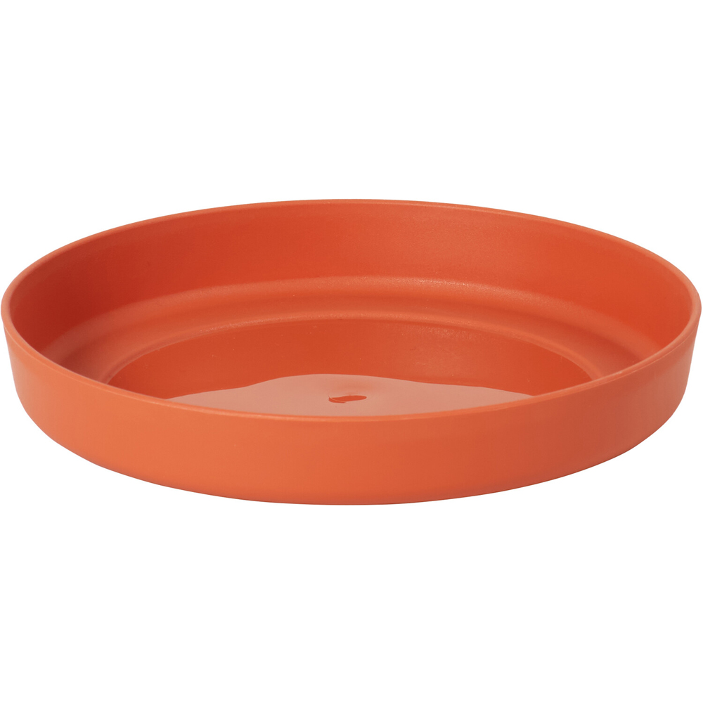 Clever Pots Round Pot Tray Terracotta 20cm Image 3