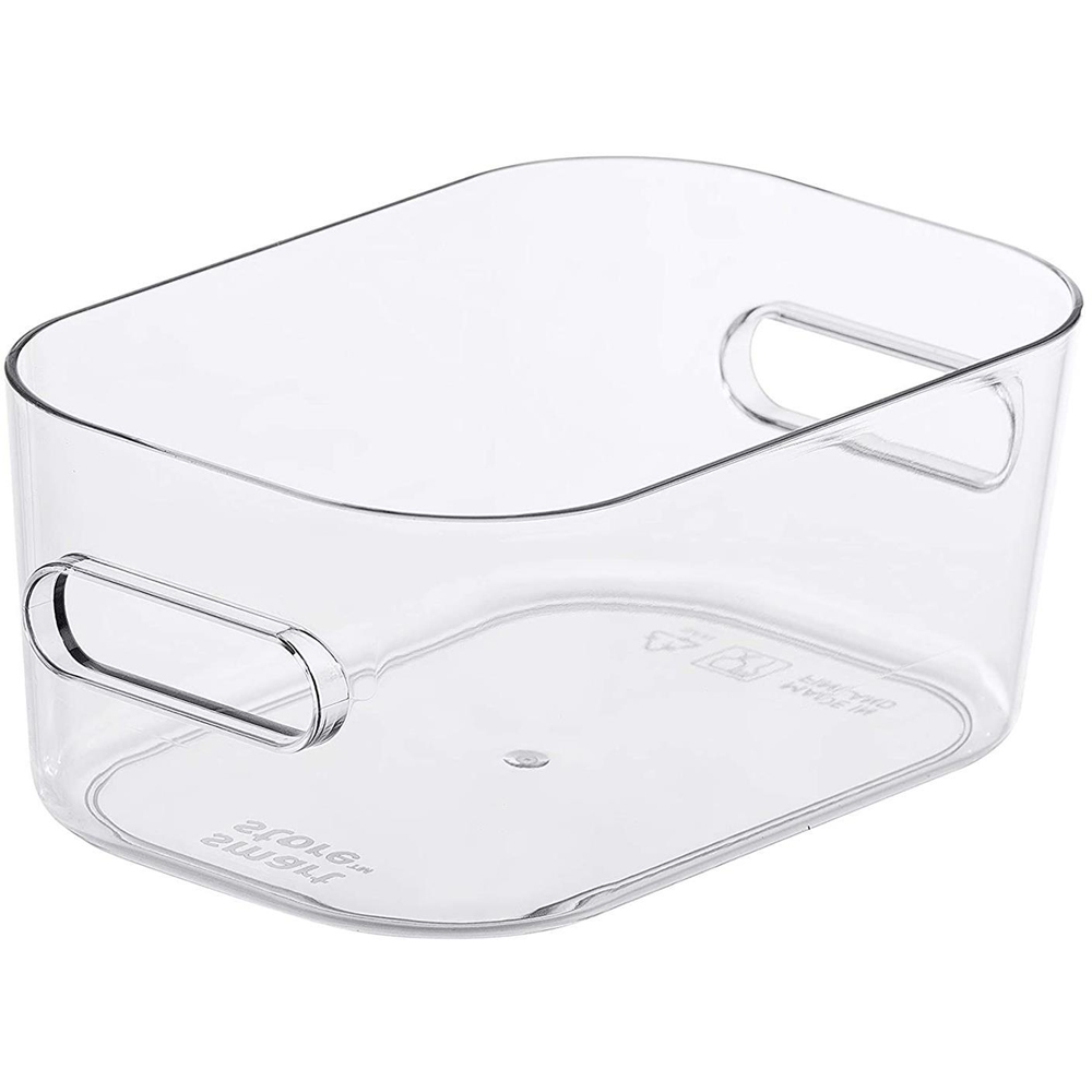 SmartStore Compact Clear Extra Small Storage Box 600ml 3 Pack Image 3