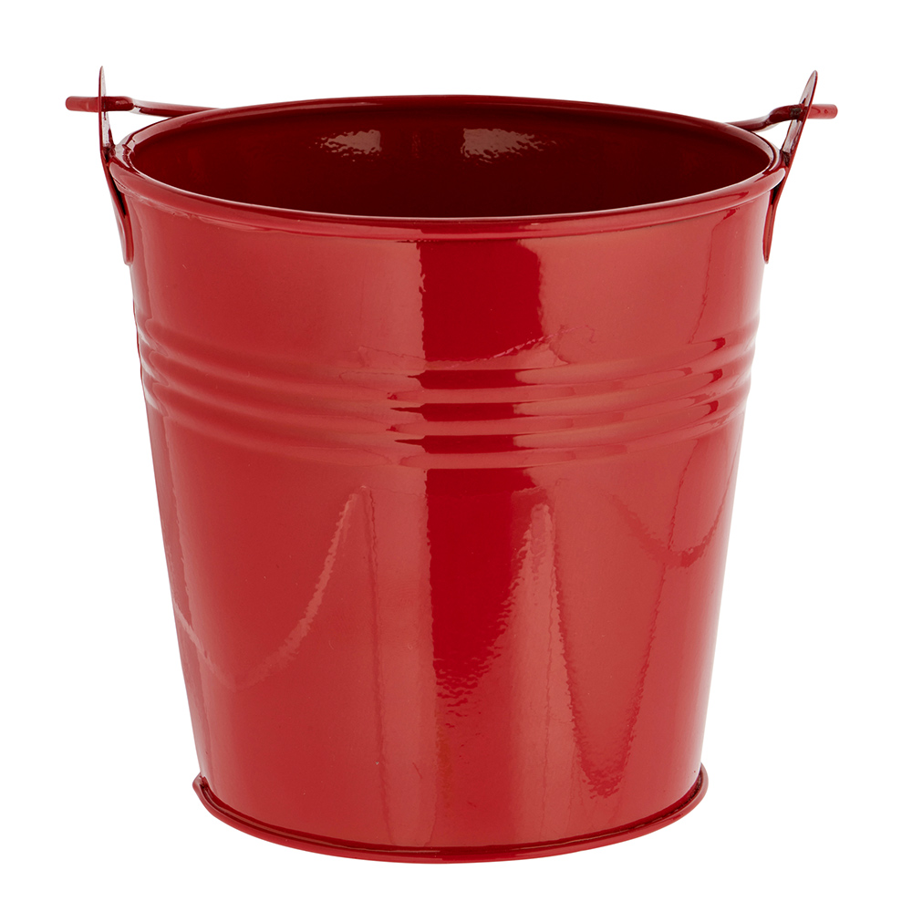 Single Wilko Mini Metal Planter Tins in Assorted Colours Image 7