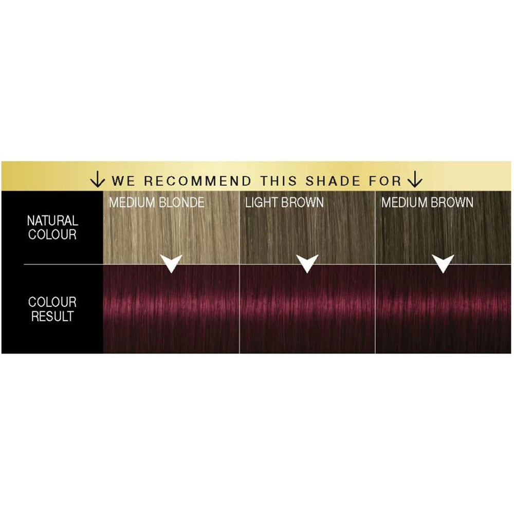 Schwarzkopf Oleo Intense 4-23 Burgundy Red Permanent Oil Colour 3 Pack Image 5
