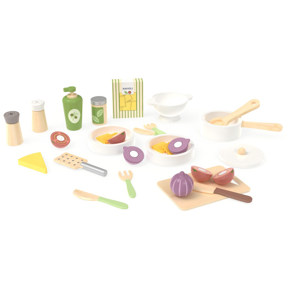 Wooden Pasta Set Image 1