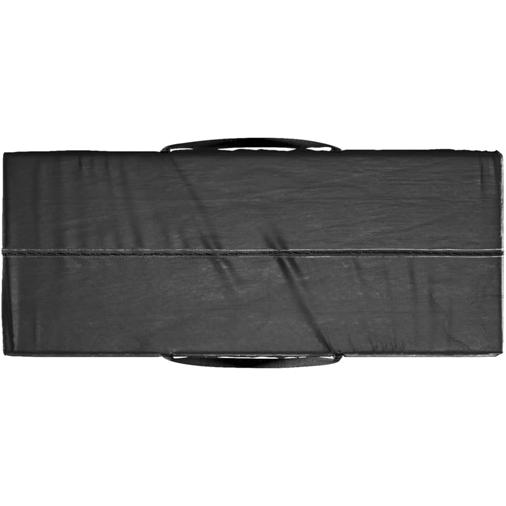 Walplus Black Polyethylene Garden Cushion Storage Bag 55 x 40 x 135cm 2 Pack Image 5