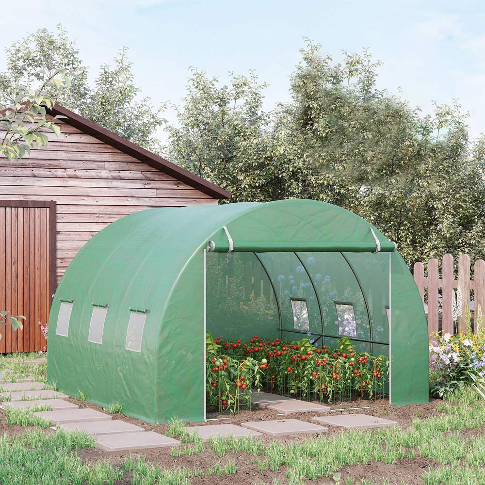 Outsunny 10 x 10ft Greenhouse Replacement Cover Wilko