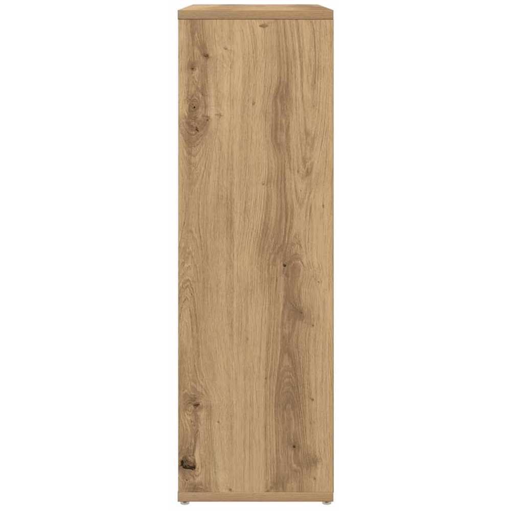 vidaXL 5 Shelf Artisan Oak Bookcase Image 6