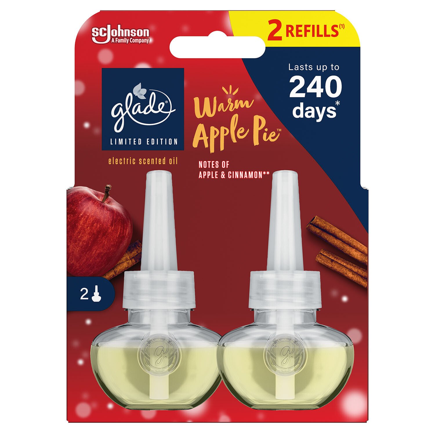 Glade Electric Twin Refill Warm Apple Pie Image