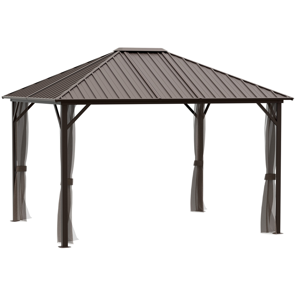 Sojag Dakota 3 x 3.7m Brown Gazebo Image 2