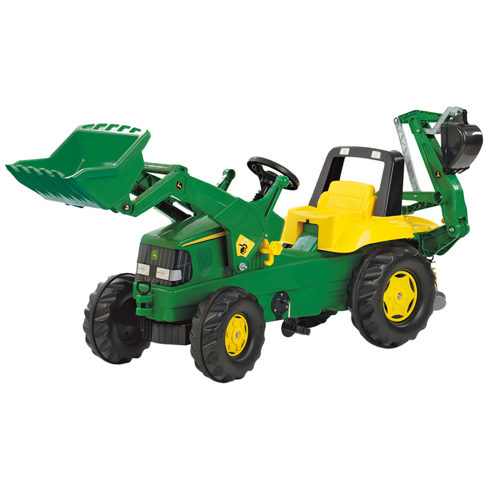 Robbie Toys New Holland T7 Blue and Black Tractor and Frontloader Image 1