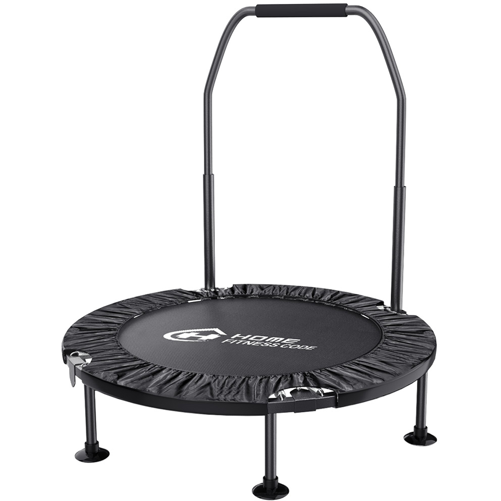 Rattrix Black Foldable Trampoline 3ft Image 1